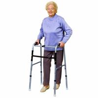 Licht aluminiumpvouwbaar looprek luxe - thumbnail