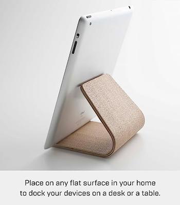 Yamazaki 7327 RIN Tablet St, beige, PlyWood, 12 x 14 x 11.5 cm