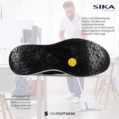 Sika Life 403211-101 O1 SRC Zwart/Wit | Zwart/Wit | Maat 47 - 5703617245455 - thumbnail