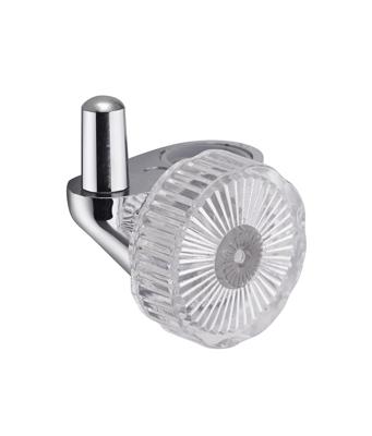 BH-7PR glijder voor wandhouder met pen voor handdouche, chroom van ABS, kunststof met pin voor douchestangen met 18 mm diameter geschikt voor standaard handdouches in combinatie met art. nr. 6 BH-7PR glijder voor wandhouder met pen voor handdouche, chroom van ABS, kunststof met pin voor douchestangen met 18 mm diameter geschikt voor standaard handdouches in combinatie met art. nr. 6