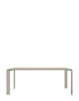 Kartell Four eettafel 190x79 cm Beige Kartell Four eettafel 190x79 cm Beige