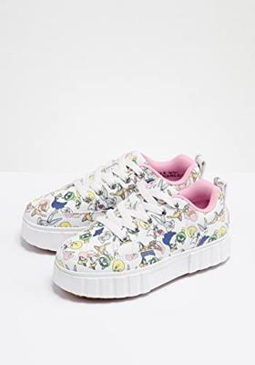 Fila WB Sandblast AOP FFK0029.10004 Wit-33 maat 33