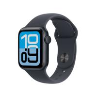 Apple Watch SE 3 GPS 40 mm Smartwatch met kast van middernacht aluminium, middernacht sportbandje (M/L). Conditie en slaap bijhouden, hartslagmonitor, Always‑On display, waterbestendig - thumbnail