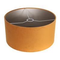 Steinhauer Vloerlamp prestige chic 8117zw zwart kap goud velours - thumbnail