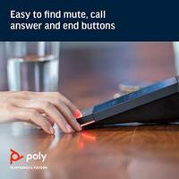 Polycom Echt Presence Trio 8500 Ip PoE Conference telefoon - zwart - thumbnail