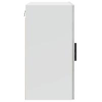 Keukenwandkast Porto bewerkt hout betongrijs - thumbnail