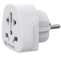 Plug-in basis Muvit For Change MCADP0007 Wit Oppervlak - thumbnail