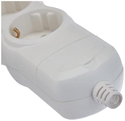 Kopp tafelcontactdoos 6-voudig 45gr RA wit zonder snoer Kopp tafelcontactdoos 6-voudig 45gr RA wit zonder snoer