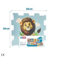 Puzzel Colorbaby 120 x 60 cm Multicolour dieren 8 Onderdelen - thumbnail
