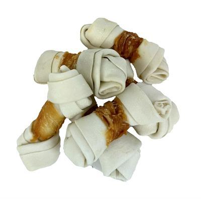 PETSTYLE LIVING GEKNOOPT BOT WIT MET KIP 10-11 CM 20 ST PETSTYLE LIVING GEKNOOPT BOT WIT MET KIP 10-11 CM 20 ST