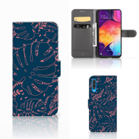 Samsung Galaxy A50 Hoesje Palm Leaves - thumbnail