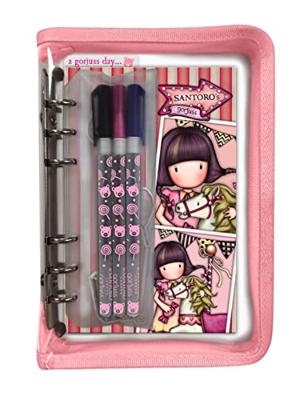 Schrijfset Gorjuss Carousel 5 Onderdelen Zalm