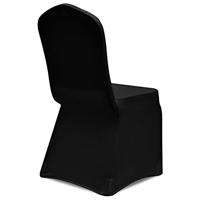 Hoes voor stoelen 50 stuks (zwart) - thumbnail