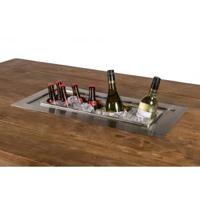 Happy Cocooning: Losse inbouw wijnkoeler rechthoek - Zilver - thumbnail