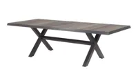 Tuintafel Castilla Negro Kruispoot 243x103 cm Tafel Buiten Tuin Lesli Living - thumbnail