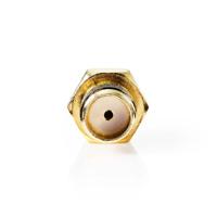 Nedis SMA-Adapter | SMA Female Omgekeerde Polariteit | SMA Female | Verguld | 50 Ohm | Recht | Koper | Goud | 2 Stuks | Doos - CSGB02113GD - thumbnail