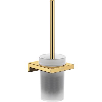 Hansgrohe Closetborstelgarnituur Met Wandmontage AddStoris Gepolijst Goud Hansgrohe Closetborstelgarnituur Met Wandmontage AddStoris Gepolijst Goud