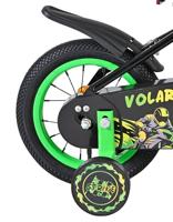 Volare Strike kinderfiets - 12 inch - zwart/groen - thumbnail