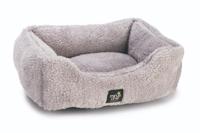 Beeztees Minus One ligbed Nox lichtgrijs 48x37x18cm - thumbnail