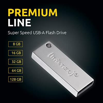 Intenso Premium Line USB-stick 32 GB Zilver 3534480 USB-A 3.2 Gen 1