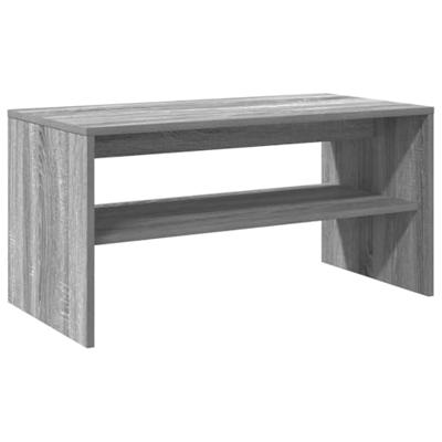 Tv-meubel 80x40x40 cm bewerkt hout grijs sonoma eikenkleurig