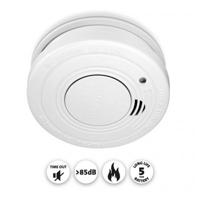 Alecto SA-19/5 rookmelder met time-out functie Brandbeveiliging Wit - thumbnail