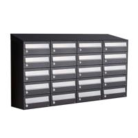 Allux Hive Set 4-Breed, 5-Hoog Met Dak Zwart - 40030070_4x5d - thumbnail