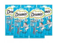 DREAMIES Meaty Sticks Salmon - Kattensnoepje - 30 g - thumbnail
