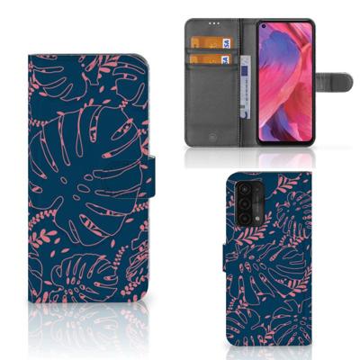 OPPO A54 5G | A74 5G | A93 5G Hoesje Palm Leaves OPPO A54 5G | A74 5G | A93 5G Hoesje Palm Leaves