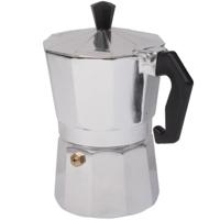 High Quality Aluminum Moka Coffee Maker Espresso Coffee Pot(Silver) - thumbnail