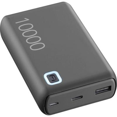 Cellularline Powerbank 10000 mAh Li-ion Micro-USB, USB-A, USB-C Zwart