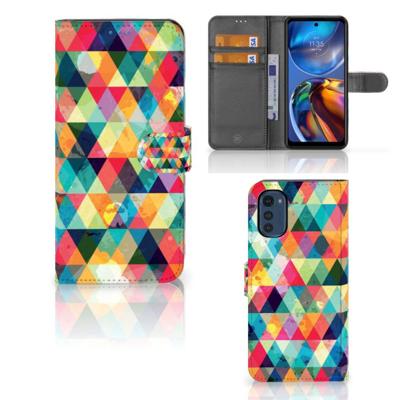 Motorola Moto E32 | Moto E32s | Telefoon Hoesje | Geruit