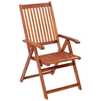 Tuinstoelen inklapbaar 3 st massief acaciahout