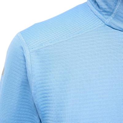Haglofs L.I.M Mid Multi II Hood Fleece Dames Sky Blue L