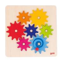 Goki tandwiel puzzel, 8dlg. - thumbnail