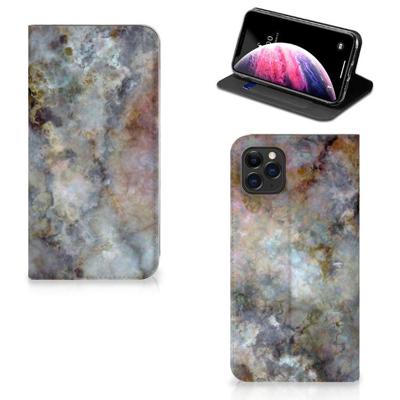 Apple iPhone 11 Pro Max | Standcase | Marmer Grijs