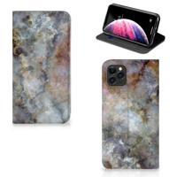 Apple iPhone 11 Pro Max | Standcase | Marmer Grijs - thumbnail