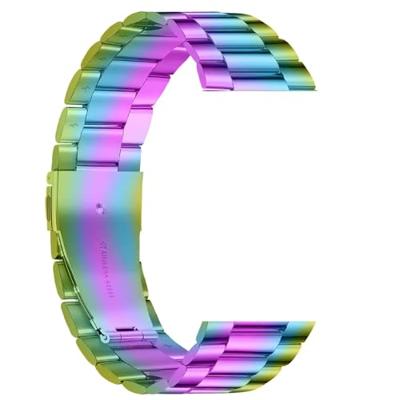 Stalen schakelband - Multicolor - Geschikt voor Apple watch 44mm / 45mm / 46mm / 49mm