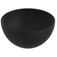 Waskom BWS Caadop Rond 24 cm Keramiek Mat Zwart - thumbnail
