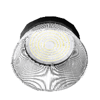 Saturn LED High Bay met 100° reflector - Dimbaar - 240 Watt 45.600 lumen (190lm/W) - 5700K daglicht wit - IP65 waterdicht - Bridgelux LED's - thumbnail