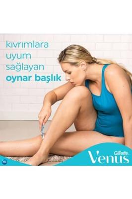 Gillette Gillette Venus Women's Razor met 2 Navulmesjes - Zijdezachte Scheerbeurt - thumbnail
