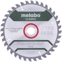 Metabo PRECISION CUT WOOD CLASSIC 628278000 Cirkelzaagblad 160 x 20 x 1.4 mm Aantal tanden: 36 1 stuk(s) - thumbnail