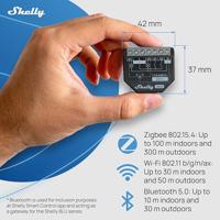 Shelly 2PM Gen4 Besturingsapparaat Bluetooth, WiFi, ZigBee - thumbnail