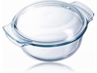 Pyrex ronde ovenschaal met deksel 1,4ltr - thumbnail