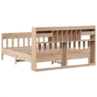 Bedframe zonder matras massief grenenhout 180x200 cm