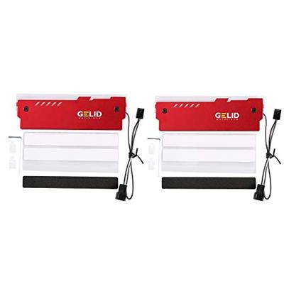 Gelid Solutions Lumen RGB Ram Cooler Rood