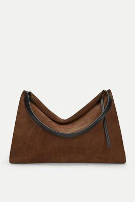 Wandler shopper Penelope Tote 000161-1774 pallisander suede Wandler shopper Penelope Tote 000161-1774 pallisander suede