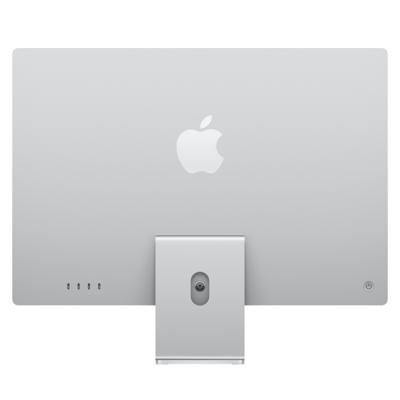Apple iMac 24 retina scherm 4.5K 256GB SSD 16GB RAM M4 chip 10-core CPU 10-core GPU Zilver (2024)