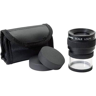 Ideal Tek M12071 Vergrootglas Met meetschaalverdeling Vergrotingsfactor: 7 x Lensgrootte: (Ø) 25 mm Zwart Ideal Tek M12071 Vergrootglas Met meetschaalverdeling Vergrotingsfactor: 7 x Lensgrootte: (Ø) 25 mm Zwart