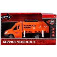 Rapid Wheels Vuilniswagen Met Licht En Geluid En Frictie - thumbnail